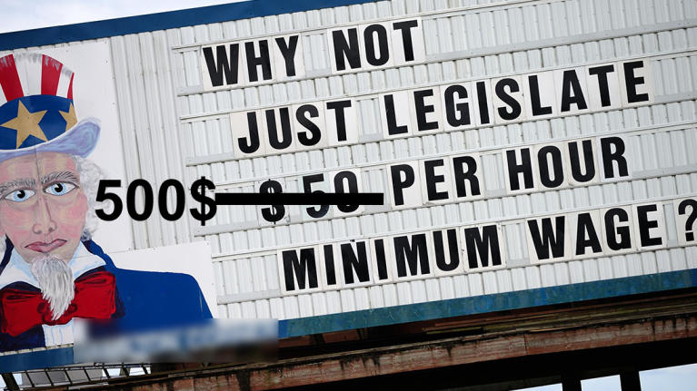 Strange case of minimum wage. No, not really